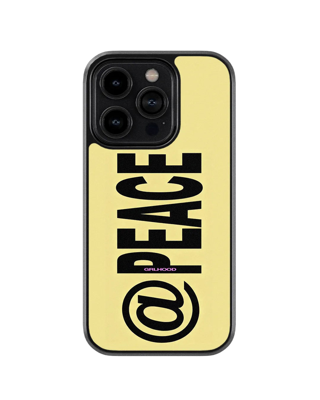 @PEACE Yellow 1 BLACK GLASS