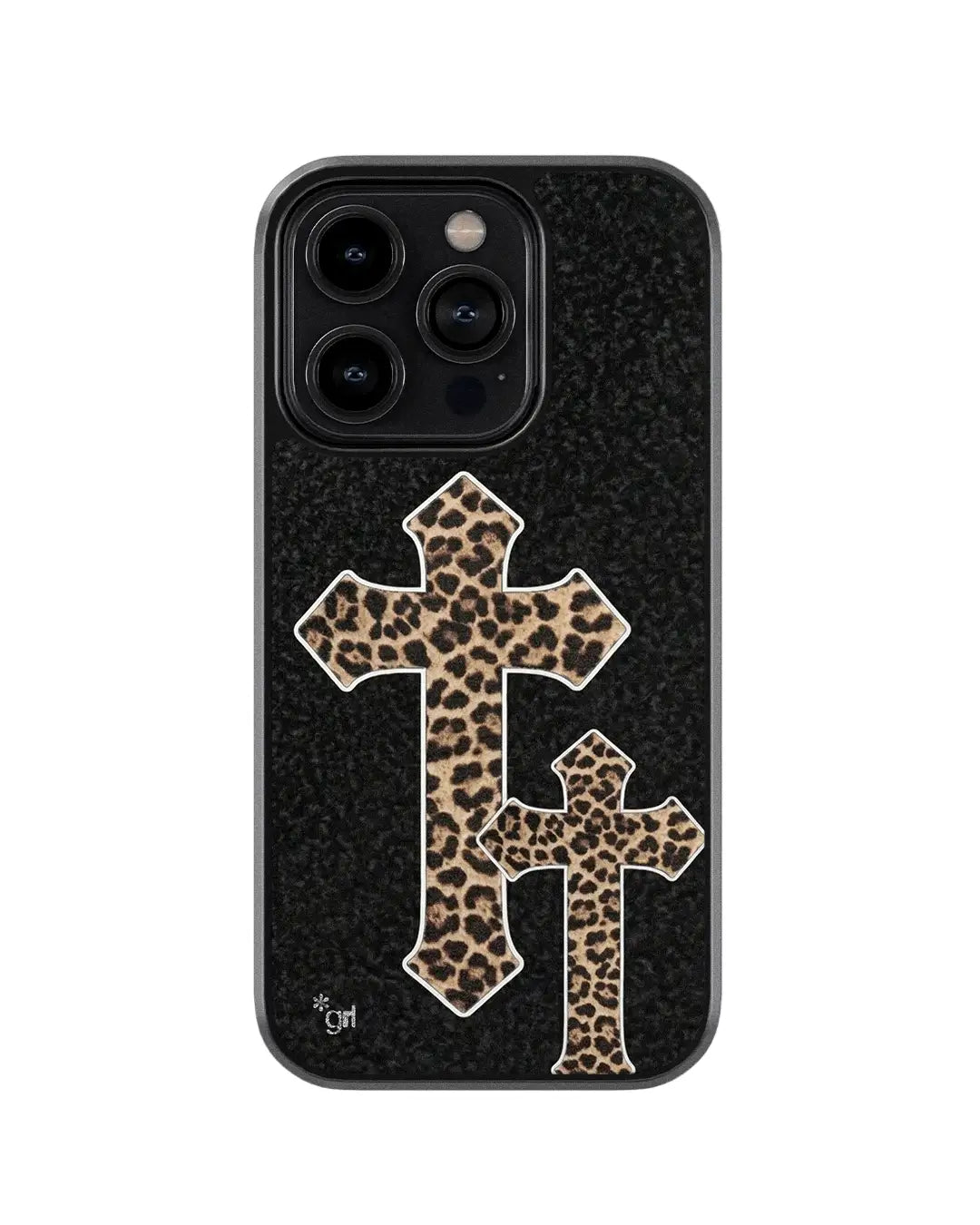 CRUCIFY Brown 1 BLACK GLASS