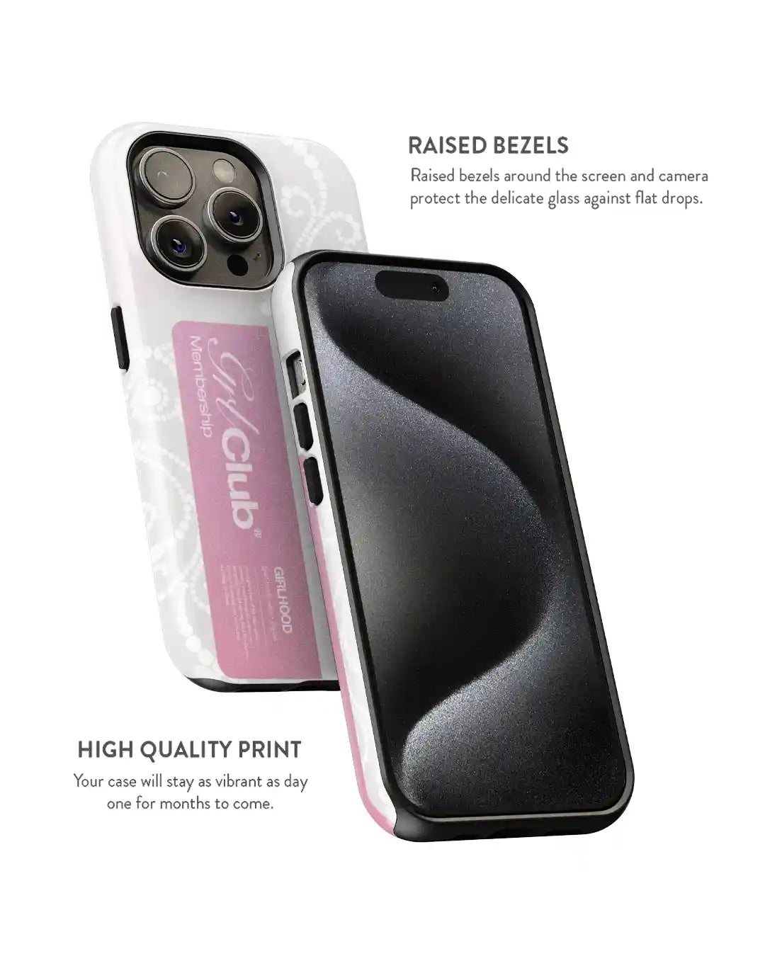 GRL® CERTIFIED Pink MAGSAFE ARMOURED BLACK 4