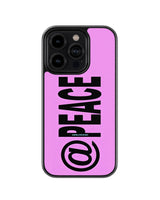 @PEACE Pink 1 BLACK GLASS