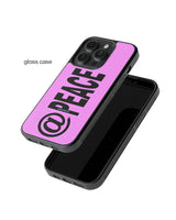 @PEACE Pink 2 BLACK GLASS