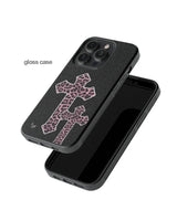 CRUCIFY Pink 2 BLACK GLASS