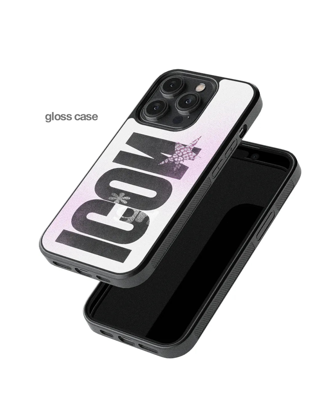 #ICON Pink 2 BLACK GLASS
